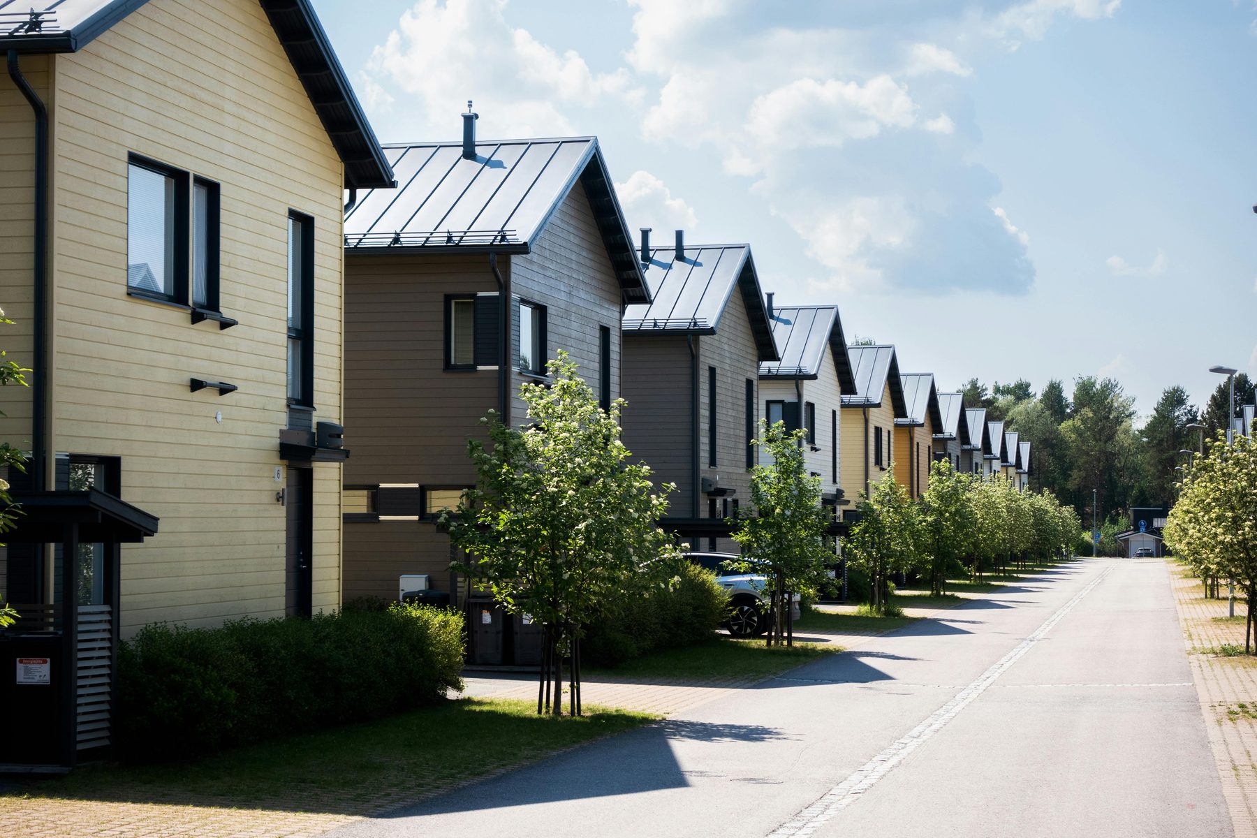 Residential land in a rebuilding neighborhood.